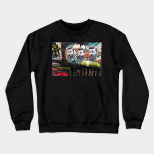 Ned Kelly graffiti, Melbourne Crewneck Sweatshirt